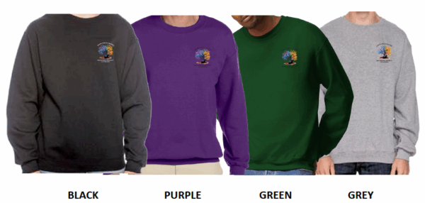 Embroidered Crewneck Sweatshirt